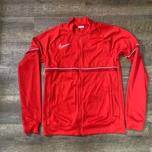 Nike Women’s Track Jacket Dri-FIT Academy 21 - University Red/White